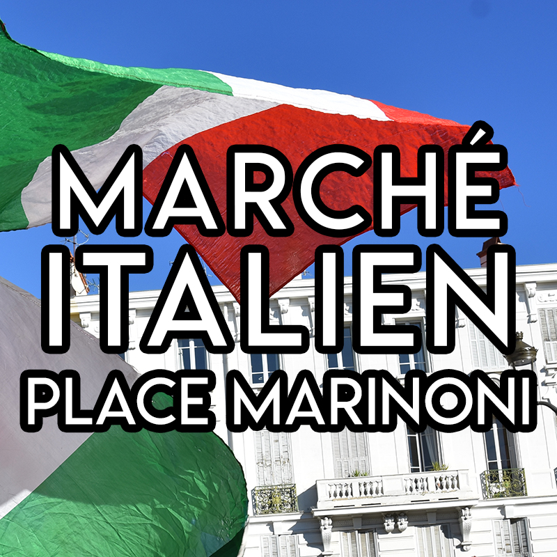 Marché italien place  Marinoni
